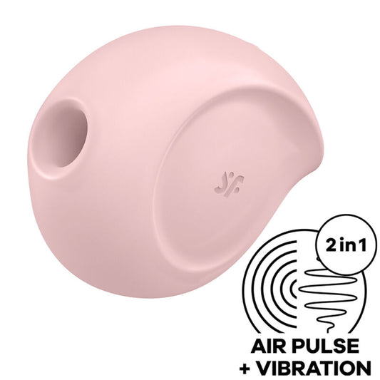 Satisfyer Sugar Rush | Estimulador Clitorial con Vibración y Ondas de Presión en Formato Compacto