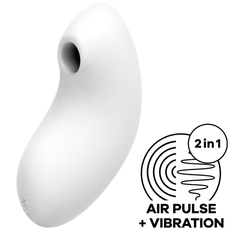 Satisfyer Vulva Lover 2 | Estimulador Clitorial con Air Pulse y Vibración – Compacto y Poderoso