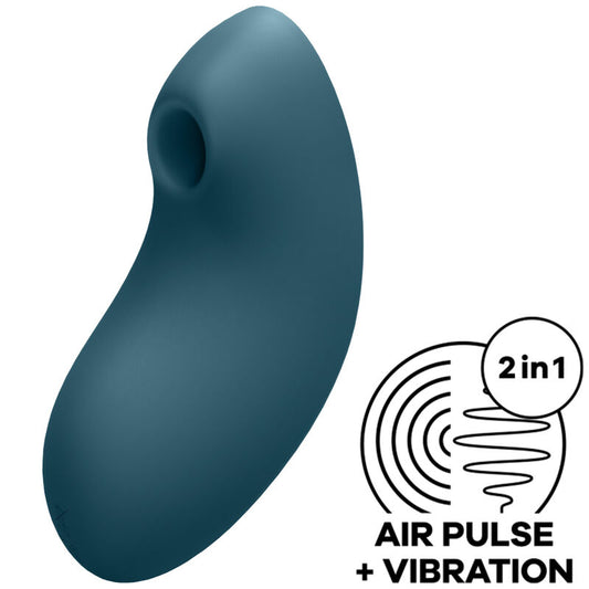 Satisfyer Vulva Lover 2 | Estimulador Clitorial con Air Pulse y Vibración – Compacto y Poderoso